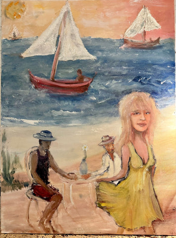 "Sail Away" - Oil on Canvas