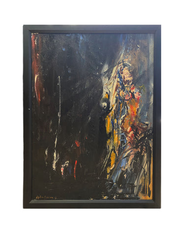 Seductive Darkness  -  Oil on Canvas  -  33 1/2" x 43 1/2"